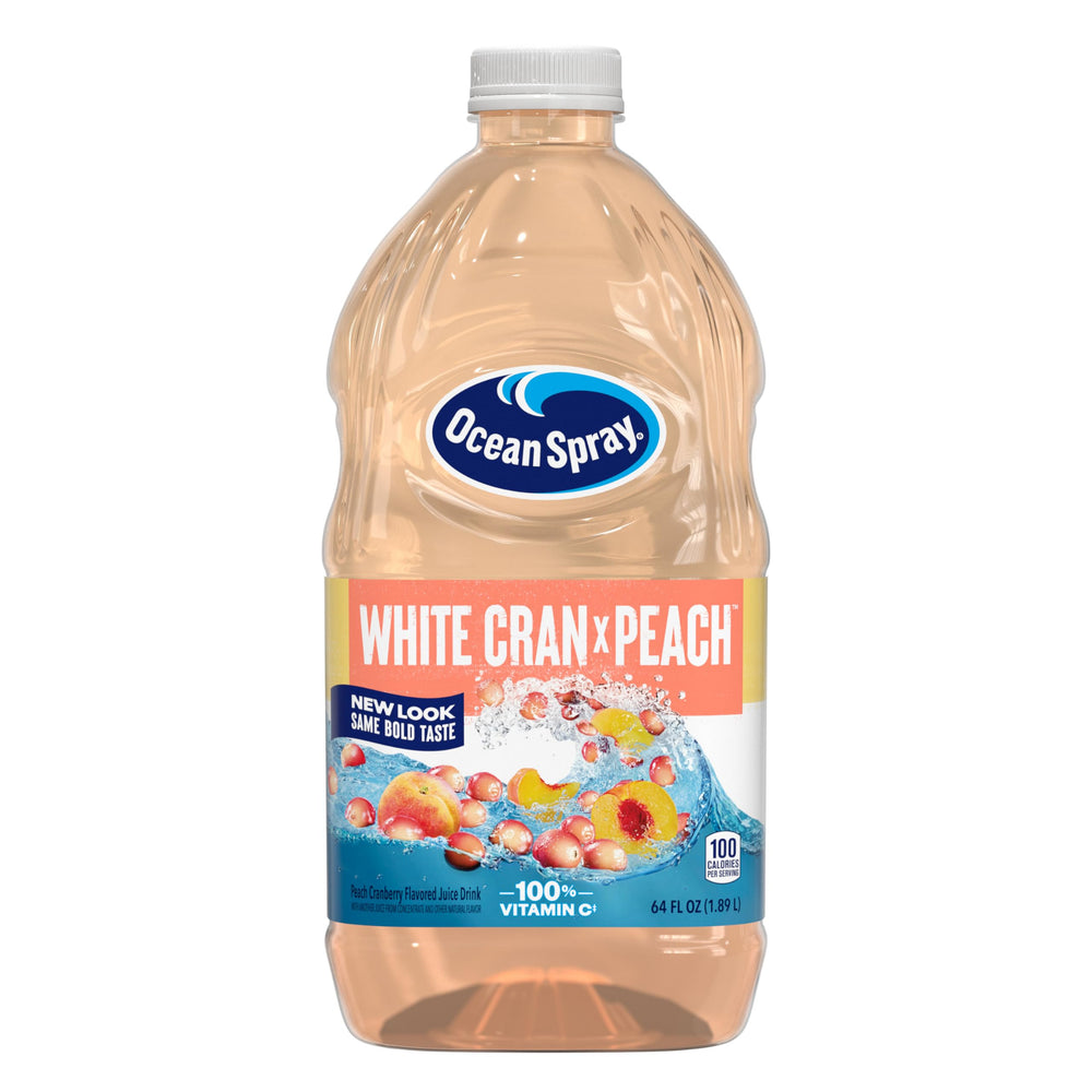 Ocean Spray front packaging showing label and pack benefits