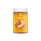 OCTONUTS front jar label showing brand and clear flavor benefit