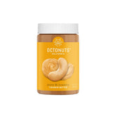 OCTONUTS jar front label showing clean single-ingredient branding and benefits