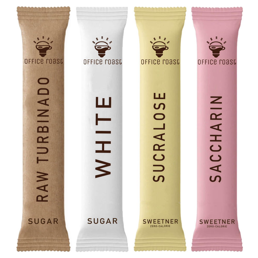 Office Roast front packaging showing variety pack and convenience