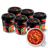 O’Food cup front packaging showing brand and spicy gochujang flavor benefit