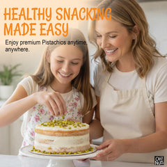 Oh! Nuts chopped pistachios used in baking adding color and crunch