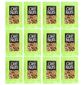 Oh! Nuts front packaging showing 12 individual walnut pouches and convenience