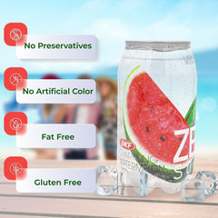 OKF poured into a glass with bubbles visible showing refreshing serving appeal