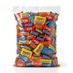 Okida front packaging with assorted chocolates for easy sharing and lasting freshness