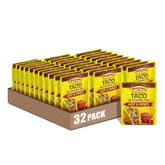 Old El Paso front packaging showing spicy taco seasoning packets and bold flavor