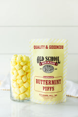 Old School Brand bag beside a measuring cup showing 8-ounce scale clarity