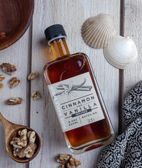 Old State Farms organic Ceylon cinnamon stick detail showing warm spice benefit