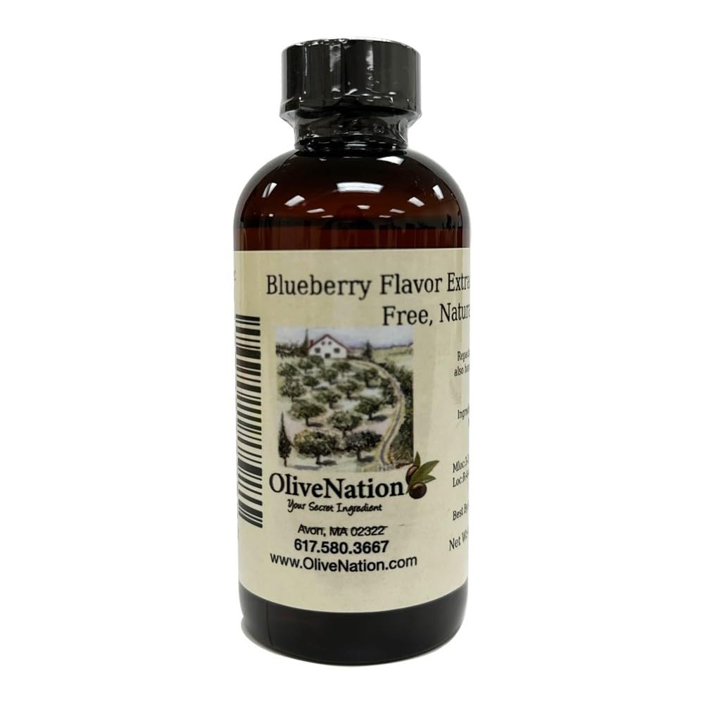 OLIVENATION blueberry extract bottle front view showing size and branding benefit clarity