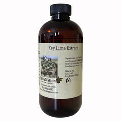 OliveNation key lime extract bottle front view showing label and concentrated citrus flavor