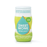OLÜ NATURALS SweetMonk front label showing product benefits and size