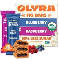 Olyra front box packaging showing 30-count variety pack benefits