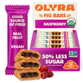 Olyra front packaging showing 12 bars and organic label benefit