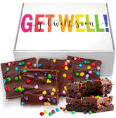 OMCookie front packaging of get well gift basket showing fresh bakery look and comfort