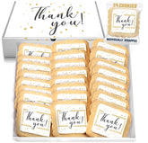 OMCookie front packaging showing elegant gold and black design and gift-ready look