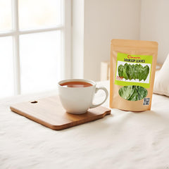 OMURA measured scoop with leaves for scale, helps portion control clarity