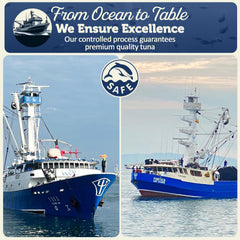 ONBOARD tuna served on salad demonstrating quick meal preparation benefit