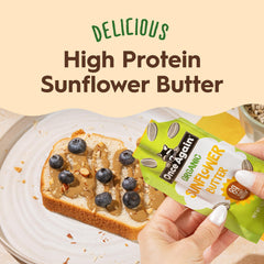 Once Again packet in hand for easy portion and convenience