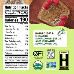 Once Again sunflower butter close-up creamy texture highlighting smooth spreadability