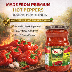Oncu texture on spoon showing smooth concentrated paste for rich flavor benefit