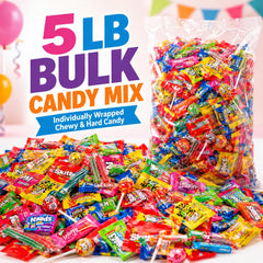 ONE CANDY WAY close-up of individual wrappers highlighting hygienic benefit