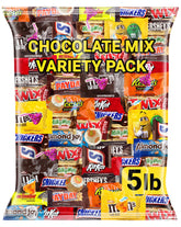 ONE CANDY WAY front package view showing full 5 lb bag and contents for easy stocking