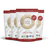 One Degree Organic Foods front packaging showing sprouted oats and organic badge for trust