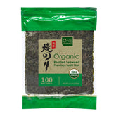ONE ORGANIC front packaging showing 100 half sheets and organic badge benefit