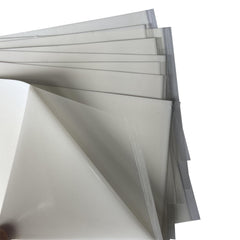 ONESUNNY size comparison with ruler showing 11.7×8.3 inch sheets for accurate fit