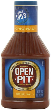 Open Pit front label showing recognizable brand and clear product identity