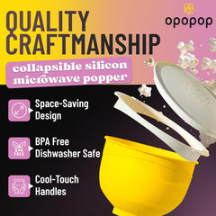 OPOPOP close-up of Super Butter cup texture highlighting buttery coating appeal