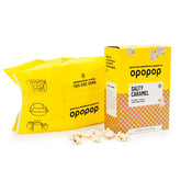 OPOPOP front packaging showing nine-bag box and flavor benefit
