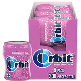 Orbit front bottle showing label and easy-grip design for quick access