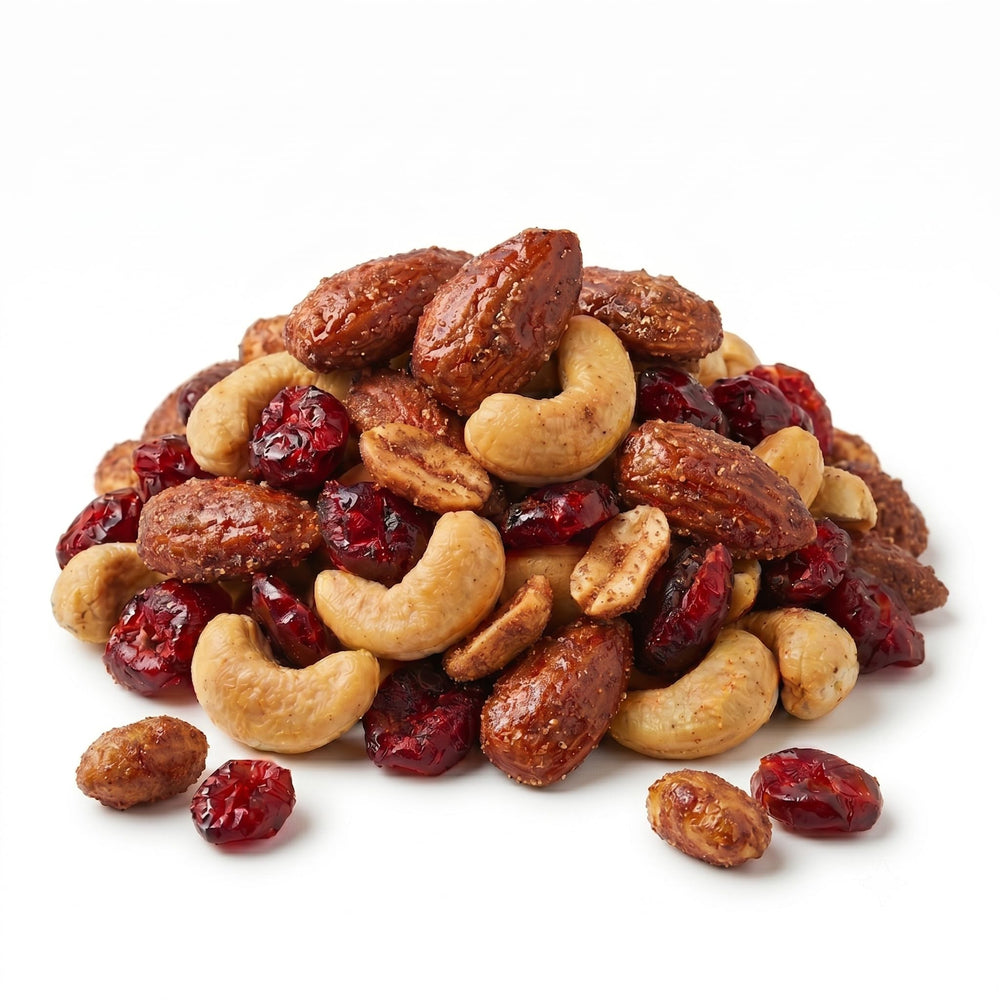 OREGON FARM FRESH SNACKS front packaging showing 16 oz bag and branding, highlights portability