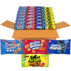 OREO mini front packaging showing brand and ready-to-share convenience