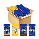 OREO front packaging of minis showing variety and convenience