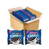 OREO box front view showing variety pack and convenience