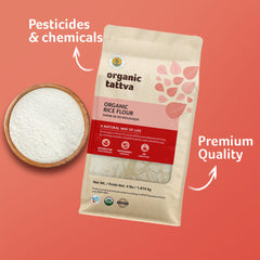 Bowl with dosa batter made using Organic Tattva flour showing easy mixing