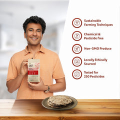 ORGANIC TATTVA vacuum-sealed 4 lb pack detail preserving aroma and shelf life