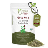 Organic Way front packaging showing 2 ounce packet and clear labeling for convenience
