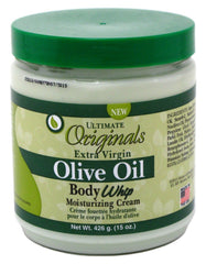Originals by Africa's Best applied to forearm in use showing smooth finish and immediate softening benefit