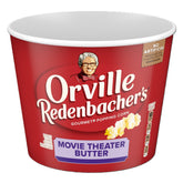 Orville Redenbacher's front packaging showing tub and branding for easy recognition