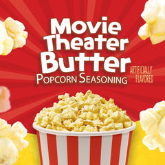Orville Redenbacher's close-up of seasoning texture highlighting fine cling