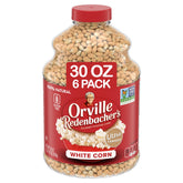 Orville Redenbacher's six-pack jars front view showing value and shelf-ready packaging