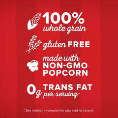 Orville Redenbacher's popped popcorn in bowl showing light fluffy texture for snacks