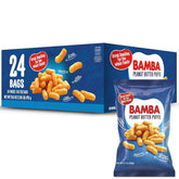 Osem Bamba front packaging shows brand and convenient single-serve pack benefit