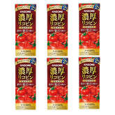 OSK Kagome front packaging showing six 195ml bottles and clear tomato benefit