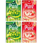 OSK Kanro front packaging showing both grape and peach pouches and premium look