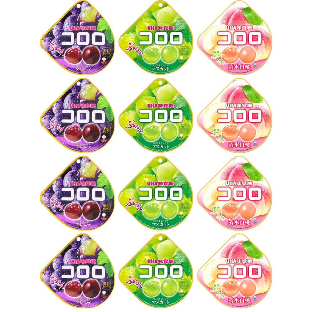 OSK KORORO front packaging showing trio flavors and bright design for easy selection