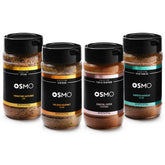 osmo bundle front packaging showing all four chef-crafted seasonings for easy pantry use